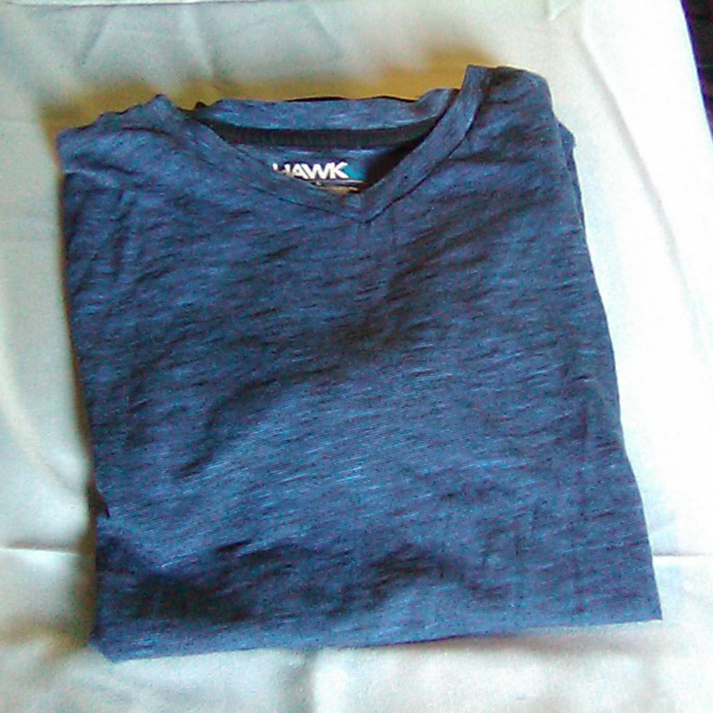 Hawk  v neck t- shirt